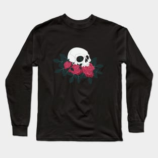 Skull Rose Long Sleeve T-Shirt